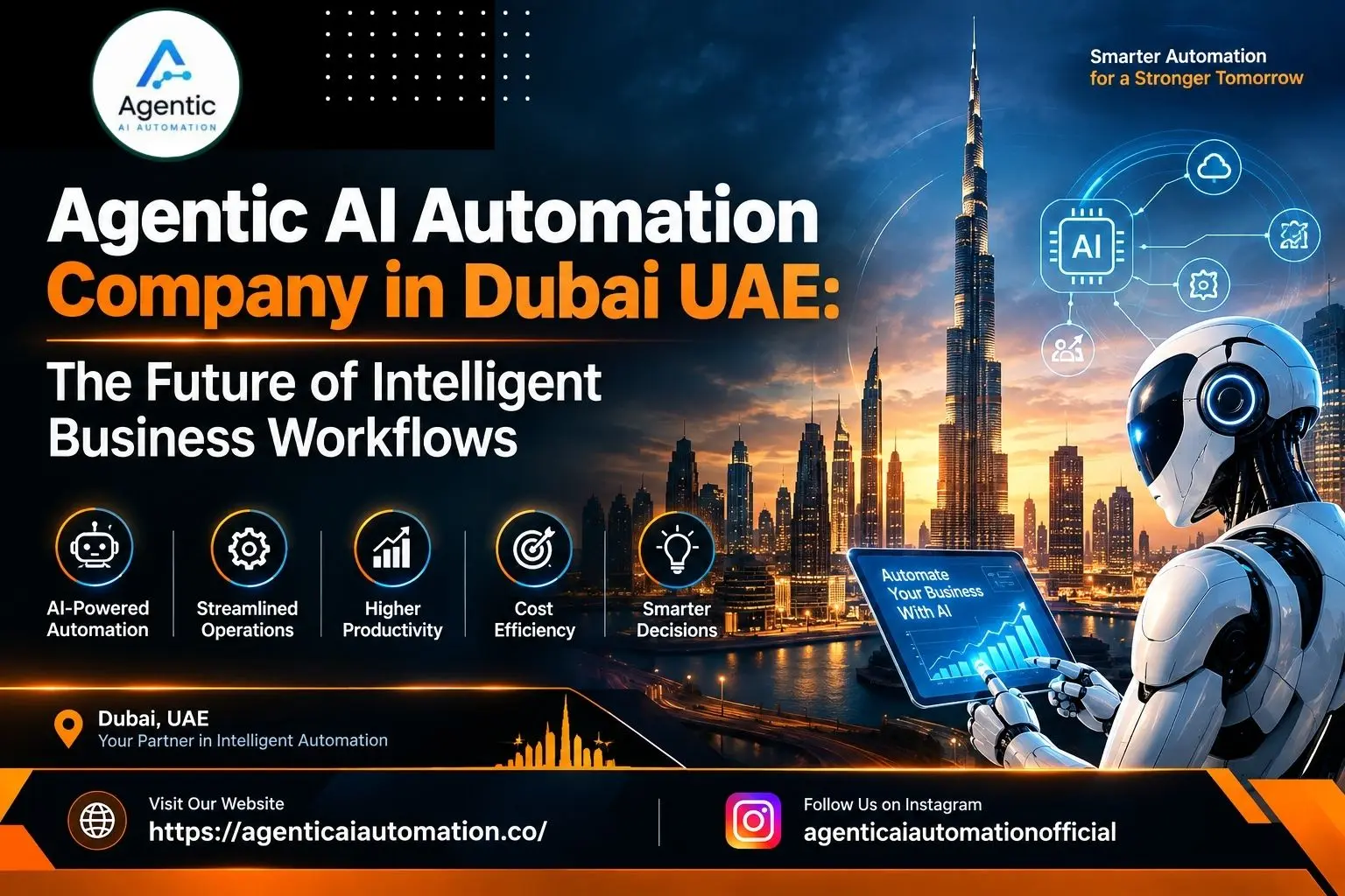 Agentic AI Automation Company in Dubai creating intelligent business workflows