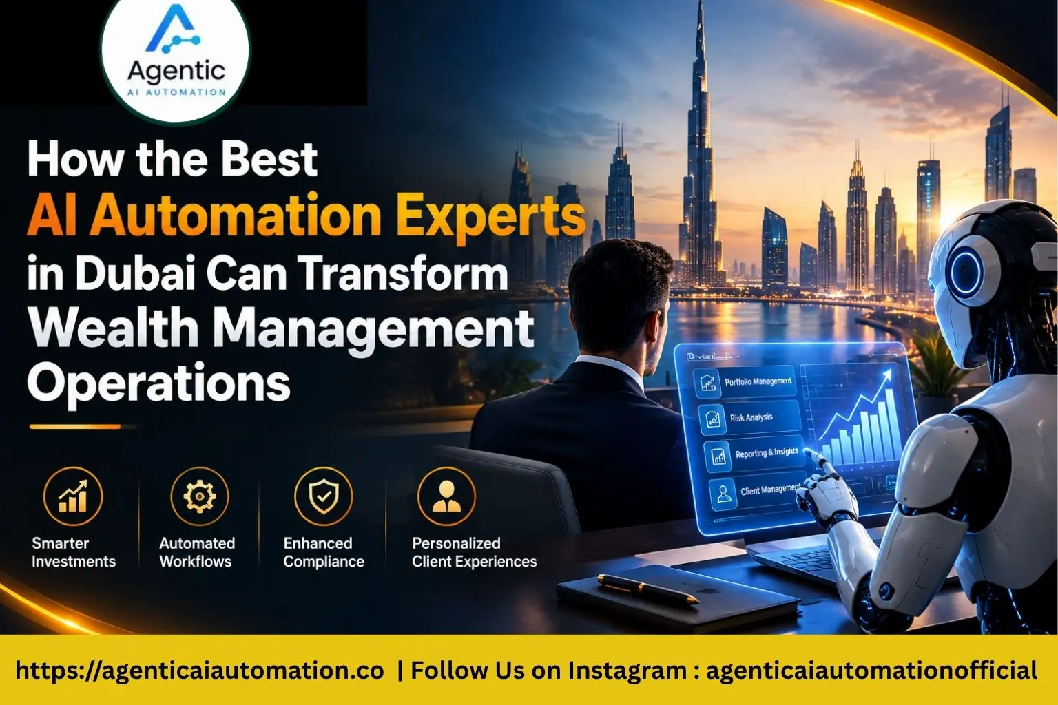 Best AI Automation Experts in Dubai using RAG Bot and Autonomous CRM for Wealth Management