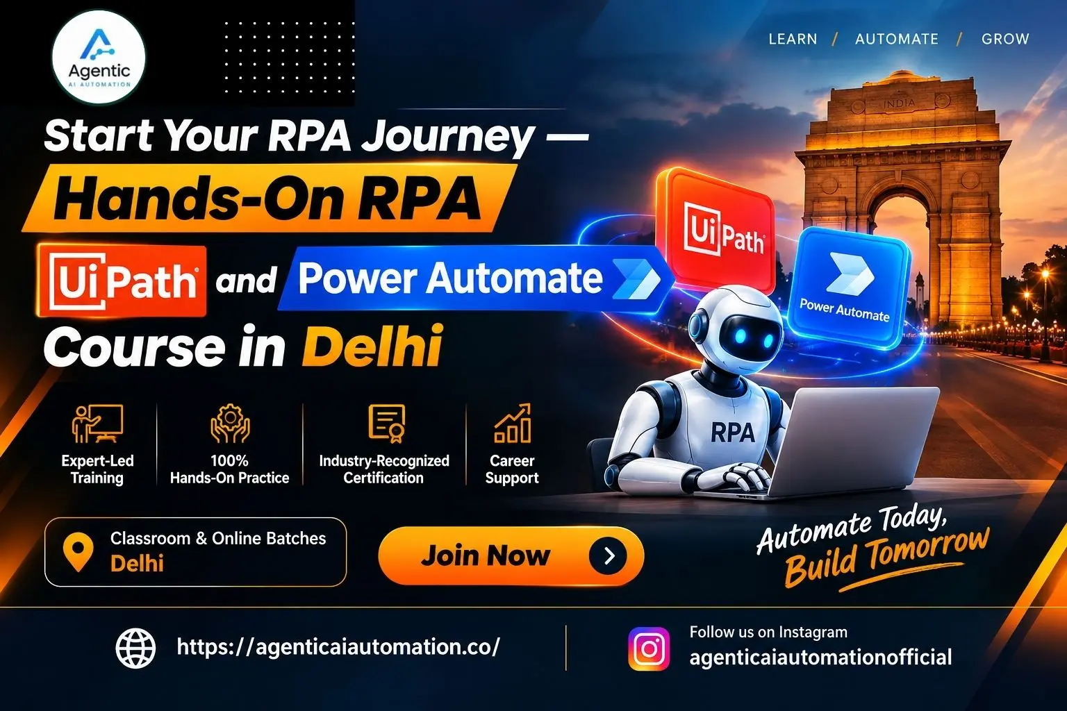 RPA UiPath and Power Automate Course in Delhi